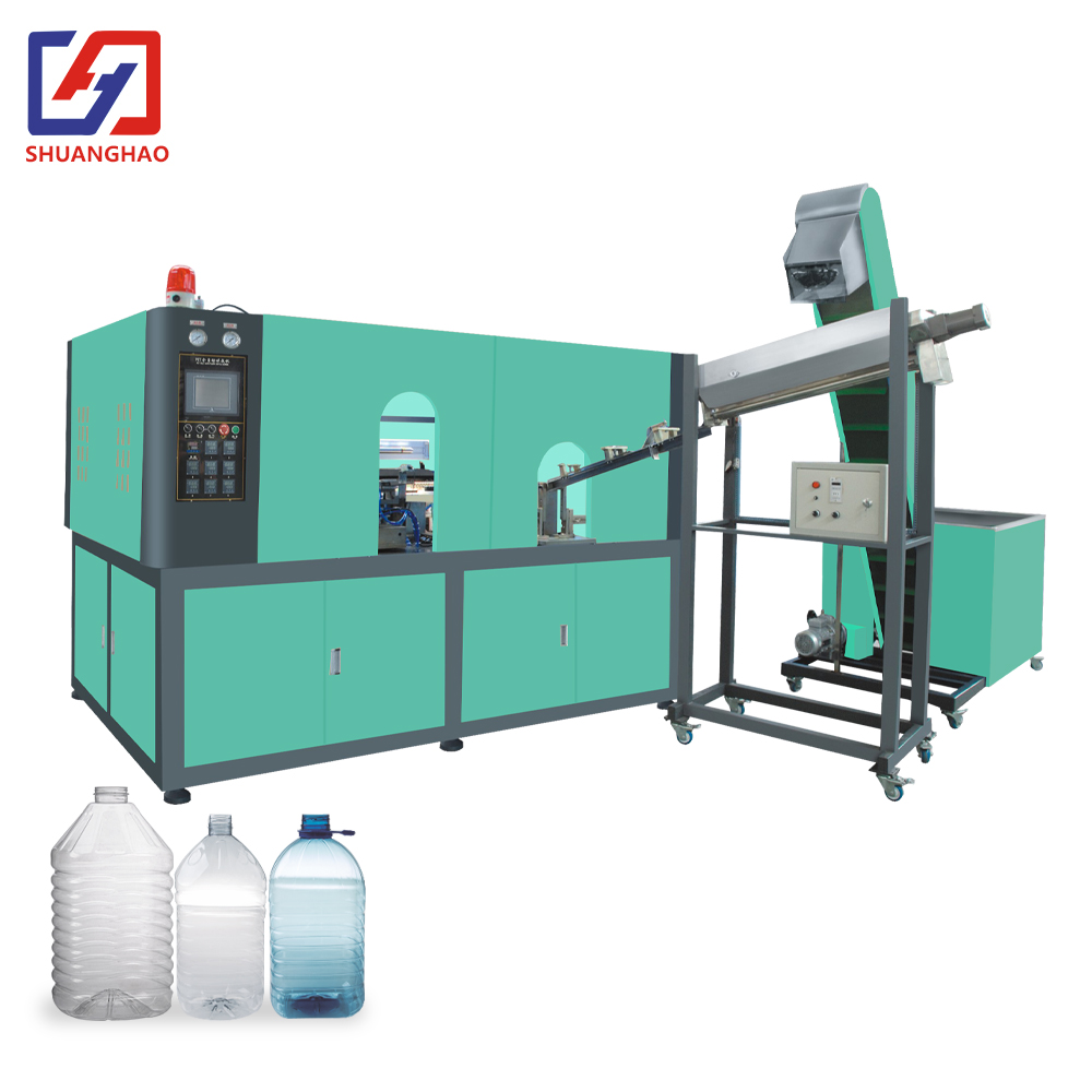 Stretch Blowing Machine For 5 Litre Pet Oil Bottles 1 Cavity 900 BPH China 5L Plastic Bottle Blow Molding Machine Factory