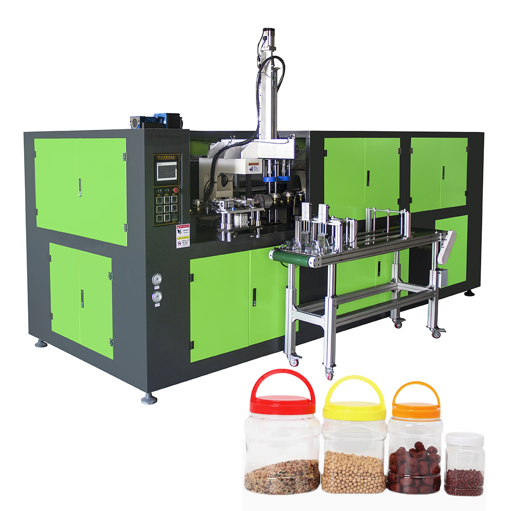 Good Quality 7L 10L Bottle Automatic Pet Blow Making Machine Plastic Jar Full automatic wide mouth candy jar blowing machine